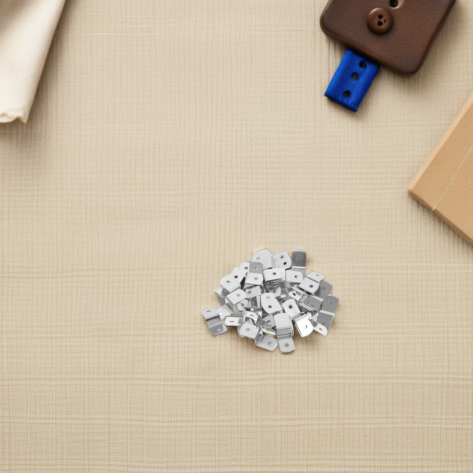 Woodworking Z Clips - 50Pcs Z 모양 사진 프레임 패스너
