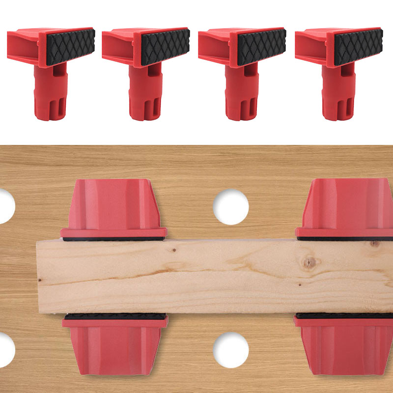 Woodworking Plan - 4Pcs 플라스틱 벤치 개, 클램프 작업대