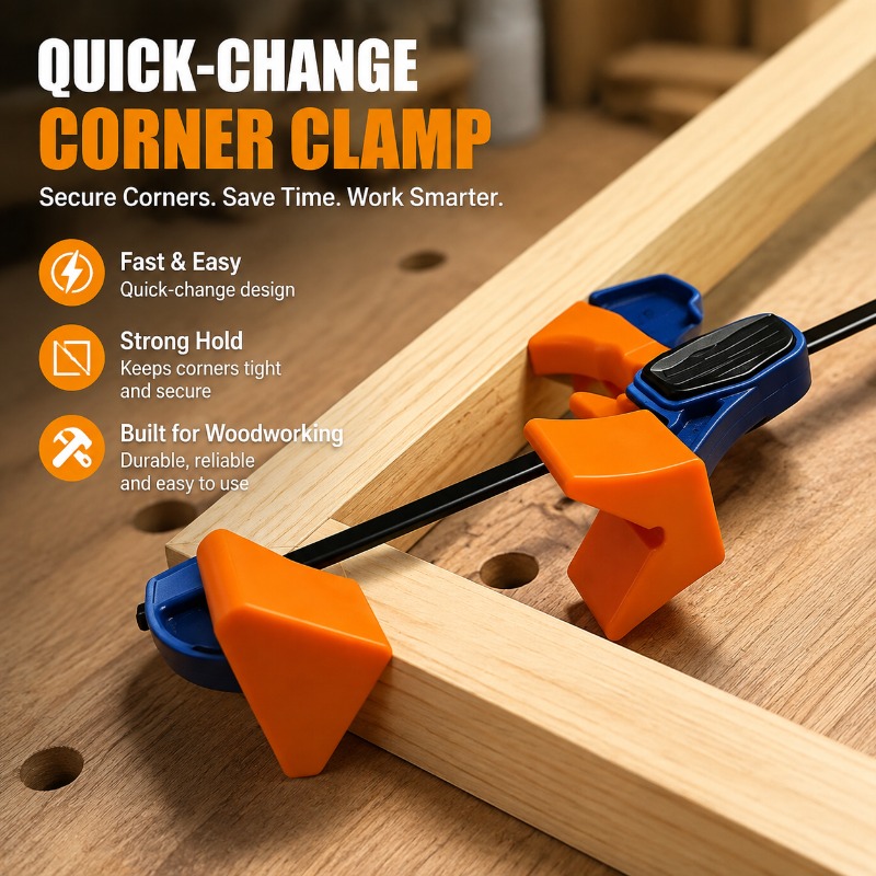Woodworking Clamp - 급속 작동 토글 클램프 코너 브래킷