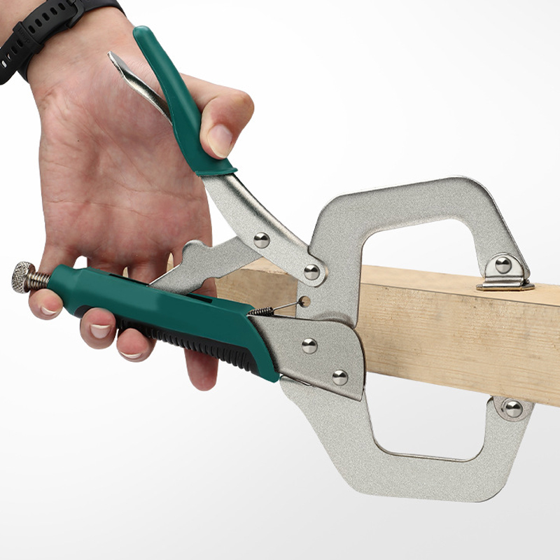 Woodworking Clamp - 다기능 스테인레스 스틸 산업용 C형 압력