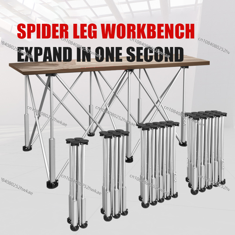 Workbench Woodworking - 접이식 목공 작업대 플레이트 목재 유리