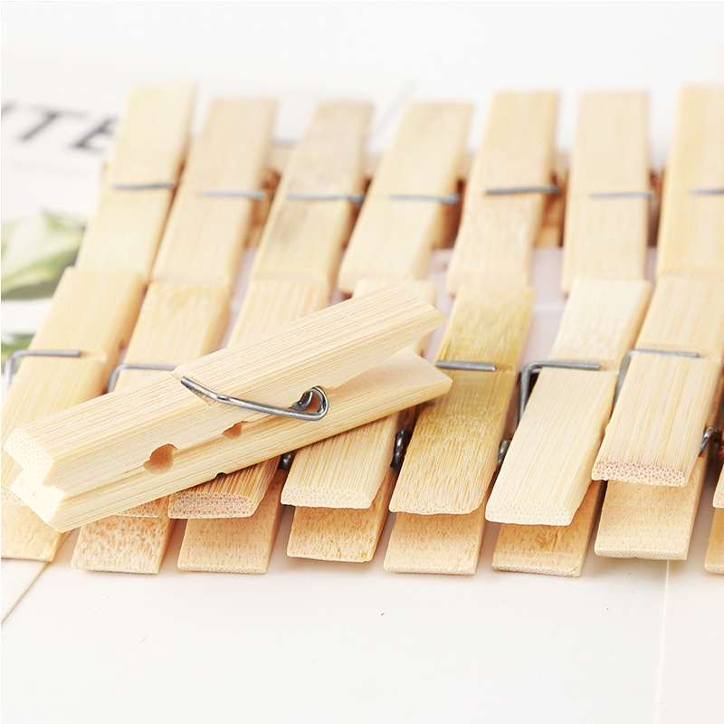 20Pcs 천연 대나무 옷 못 나무 양말 침대 시트 방 - Woodworking Z Clips 리뷰 및 가격