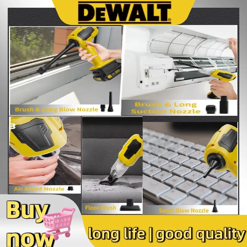 DEWALT 휴대용 자동차 진공 청소기 10Kpa 무선 - Woodworking Ai 리뷰 및 가격