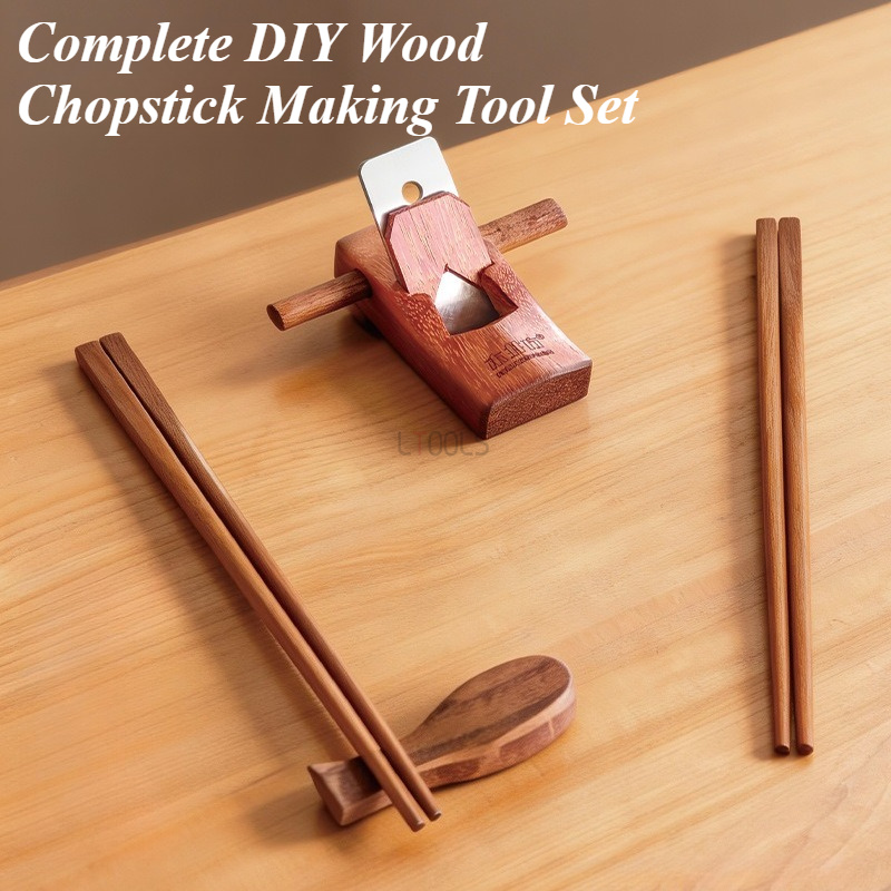 나무 젓가락 만들기 도구 세트 초보자 목공 수공예 키트 - Woodworking Kits For Beginners 리뷰 및 가격