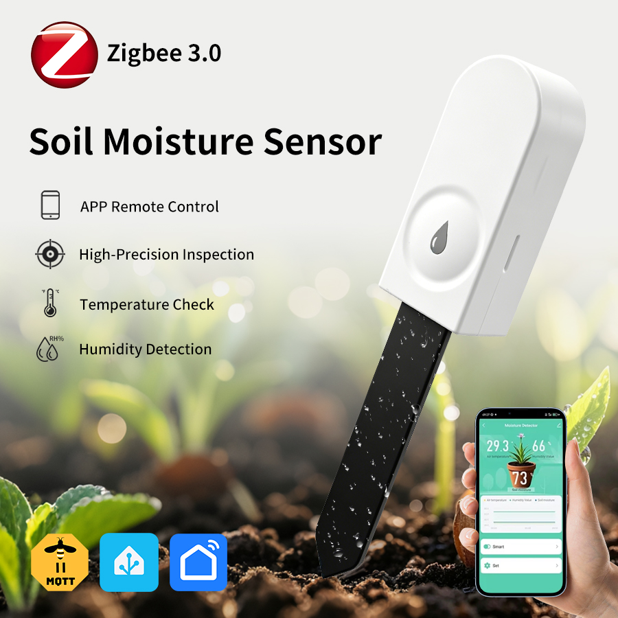 Tuya Zigbee3.0 토양 수분 센서 온도 습도  - Woodworking App 리뷰 및 가격