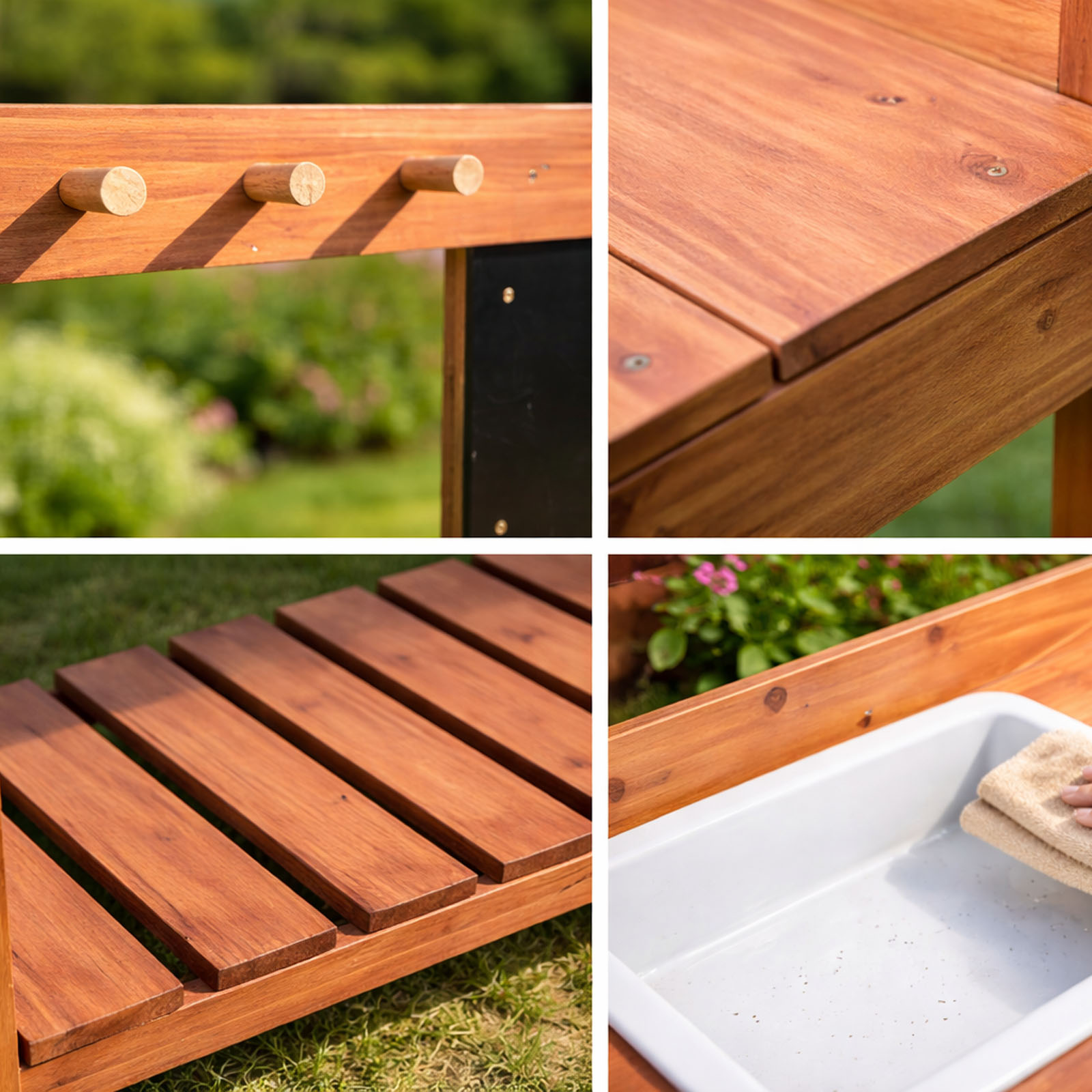 어린이용 나무 화분대, 실내외 정원 재배 테이블, 작업 - Workbench Woodworking 리뷰 및 가격
