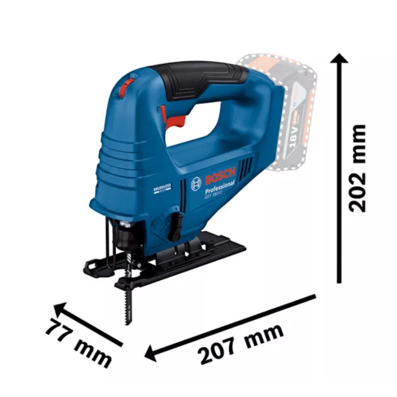 보쉬 GST 183-LI 전문 전기 직소 브러시리스 직 - Woodworking Saw 리뷰 및 가격