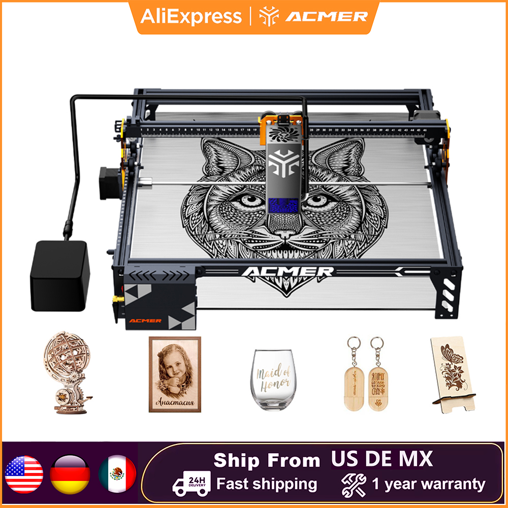 ACMER P1 S PRO 20W 10W 6W 레이저  - Woodworking App 리뷰 및 가격