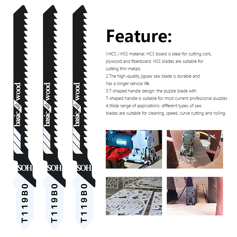 XCAN 1/5/10pcs T119BO 직소 블레이드  - Woodworking Plan 리뷰 및 가격