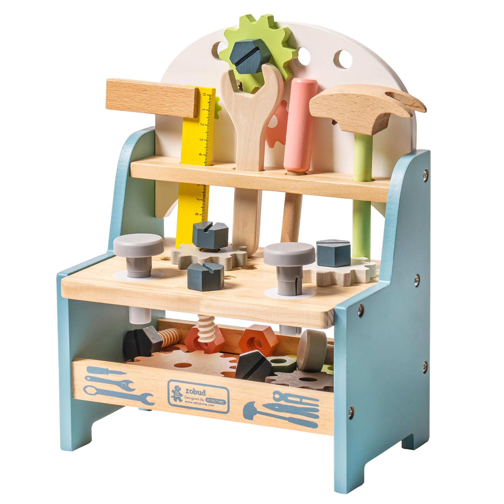 ROBUD 미니 나무 공구 작업대 세트 역할놀이 세트  - Woodworking Plan 리뷰 및 가격