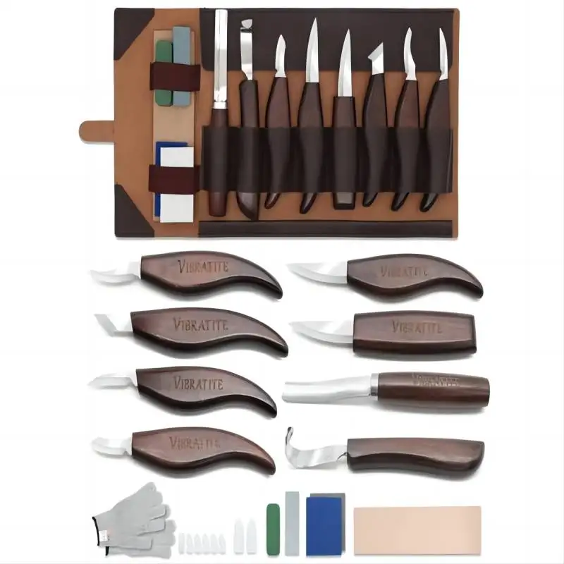 나무 조각 키트 15PCS 나무 조각 도구 손 조각 칼 - Woodworking Kits For Beginners 리뷰 및 가격