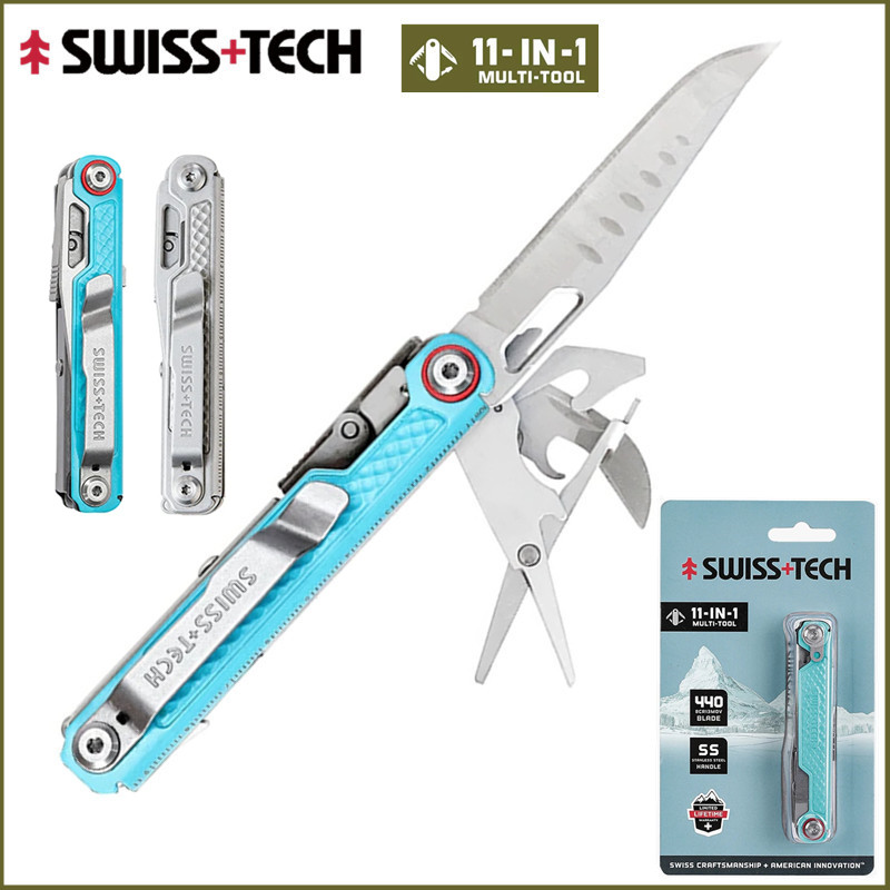 스위스 테크 11 in 1 멀티툴 EDC 아웃도어 서바 - Woodworking Gifts For Men 리뷰 및 가격